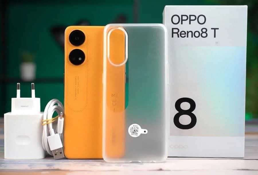 Oppo reno 8t 8/256 gb مستعمل لمدة سنة